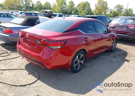 2022 Nissan Sentra Sv Xtronic Cvt from USA, damaged, VIN 3N1AB8CV0NY313991